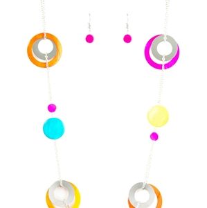 Necklace set and earrings and braclet and ring